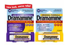 $0.85/1 Dramamine Motion Sickness Relief Product Coupon