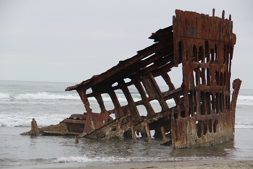 Peter Iredale Shipwreck, Fort Stevens Park, Warrenton OR