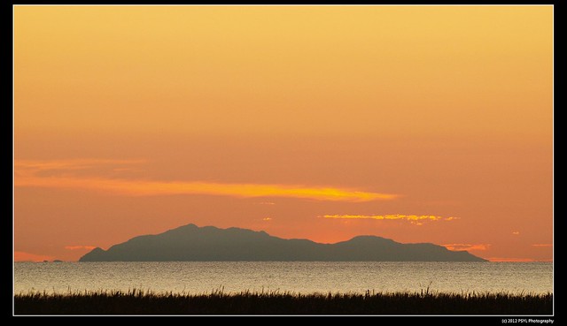 Sunset over Gulf Island