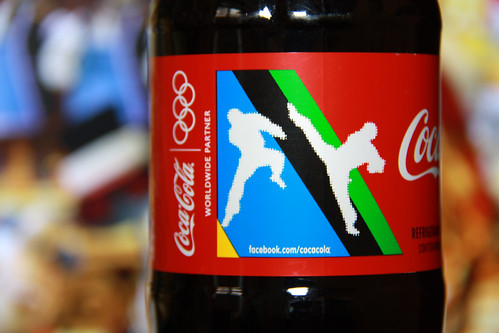 2012 London Olympics Karate 600 ml plant bottle Coca-Cola Brazil by roitberg