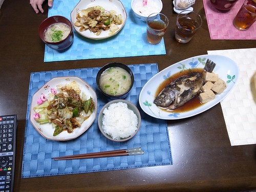 魚の煮つけ｜fish boiled and seasoned by YuChHaMa