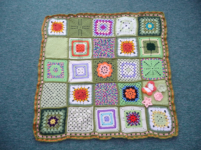 Thanks to everyone that contributed Squares for this blanket!