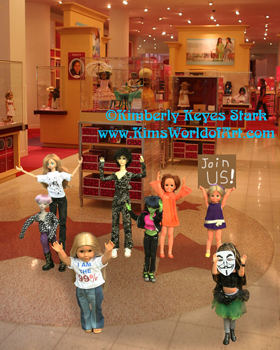 Flash Mob at American Girl Place