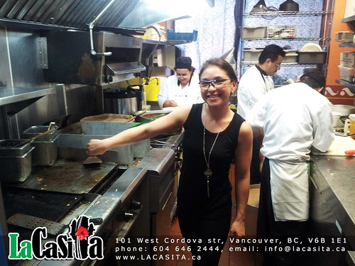People working for you at La Casita Gastown