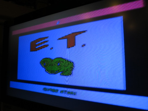Atari 2600. E.T. Composite Video.