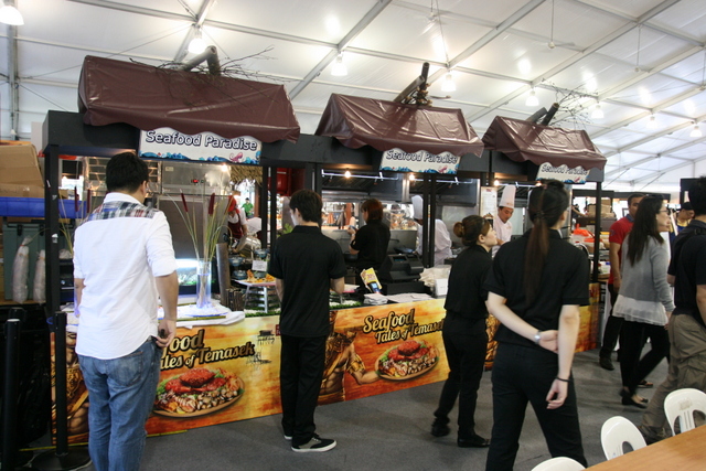 Seafood Paradise at Singapore Food Festival 2012