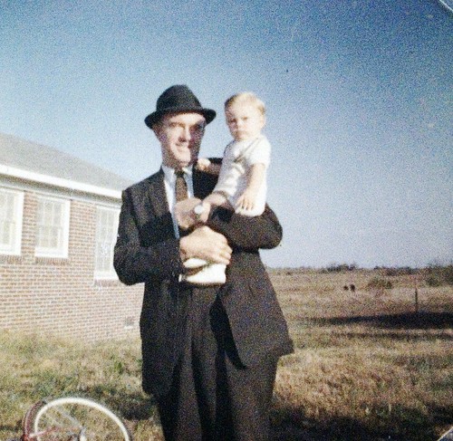 Dad holding me 1961