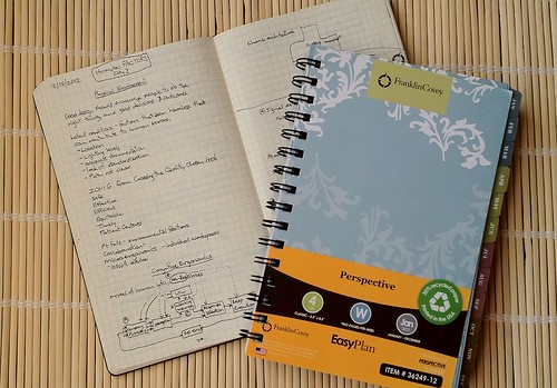 Notebook and Planner