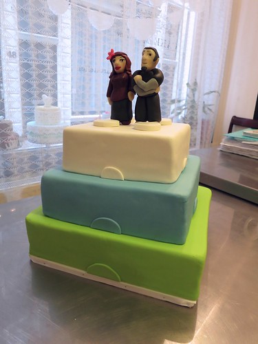 Wedding Cake - Diana & Johan by CAKE Amsterdam - Cakes by ZOBOT