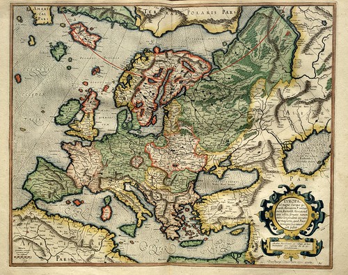 002- Europa-Atlas sive Cosmographicae meditationes de fabrica mvndi et fabricati figvra 1595- Mercator- library of Congress
