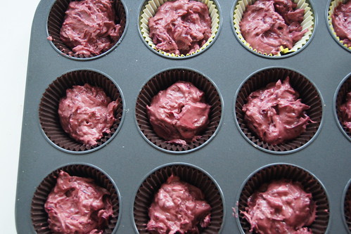 Chocolate and  Beetroot Muffins Recipe