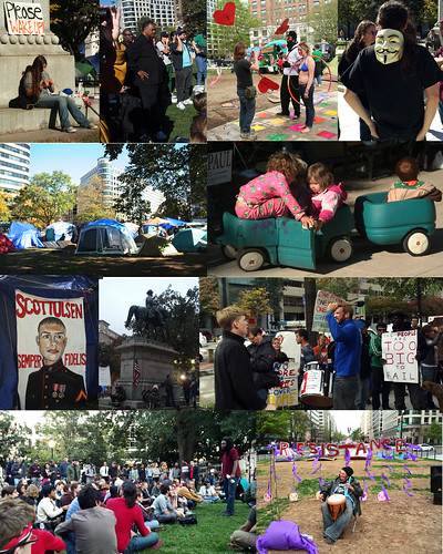 Occupy DC Photo Collage