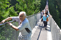 Capilano Suspension Bridge, 8 July 2012