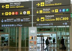 Barcelona Airport, the shuttle bus information