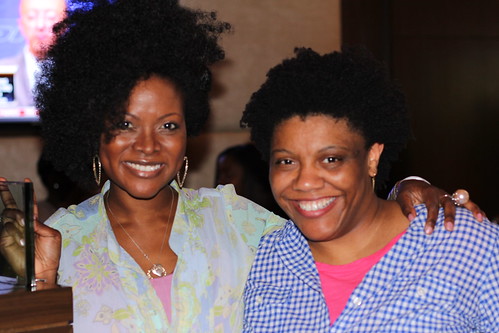 Abiola Abrams & Nichelle Stephens at the Black Enterprise Magazine Party