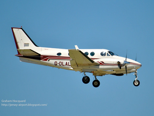 G-DLAL Beech E-90 King Air by Jersey Airport Photography