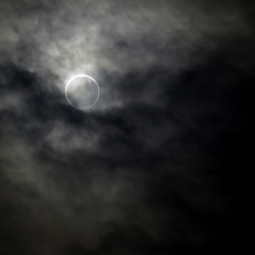 RIng of Fire Eclipse Over Minami Kasai Tokyo