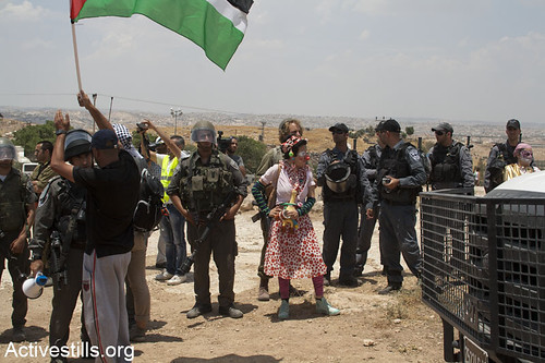 Susiya under threat of demolition, South Hebron, 22.06.2012