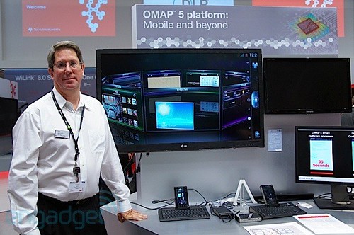 TI's OMAP5 platform at MWC