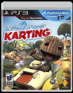 LittleBigPlanet Karting box art for PS3