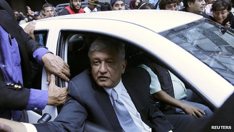 Andres Manuel Lopez Obrador, the left candidate for president in Mexico, says he will not concede defeat in the June 2012 elections. by Pan-African News Wire File Photos