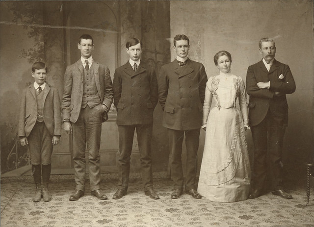 Photograph of Howland family