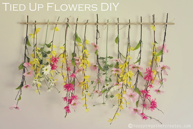 Tied Up Flowers Wall Decor