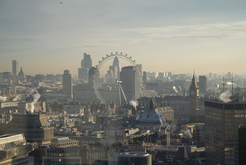 Early Morning London Eye