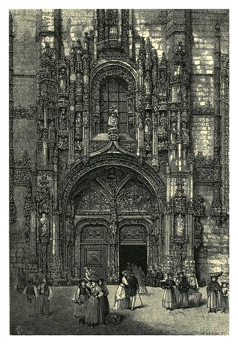 004-Puerta principal de Los Jeronimos o Santa maria de Belem-Fair Lusitania -1874