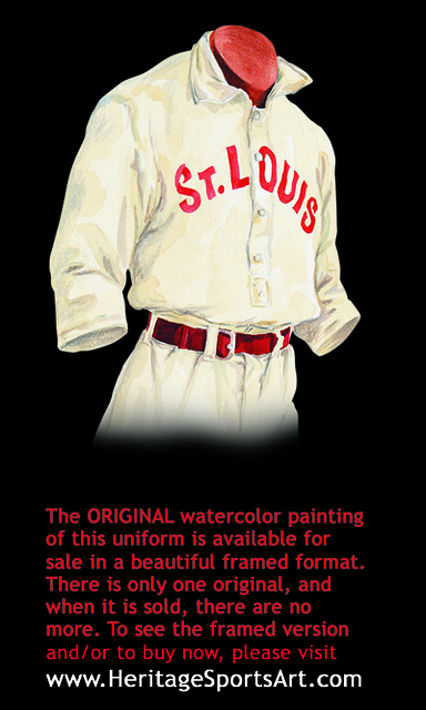 St. Louis Cardinals 1903 uniform artwork | Flickr - Photo Sharing!