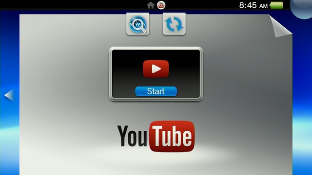 YouTube for PS Vita