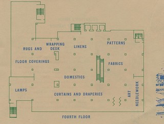 Robertson's Fourth Floor Map