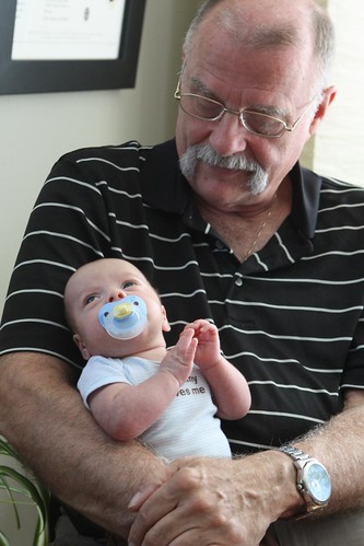 Grandad with Elliott