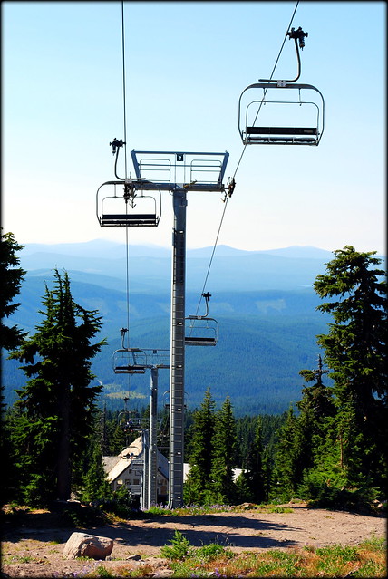 Chairlift at the Timberline
