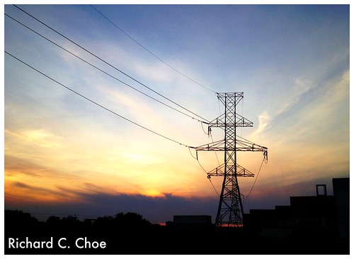 Sunset & Power Lines 5 (9.16, '12) by rchoephoto