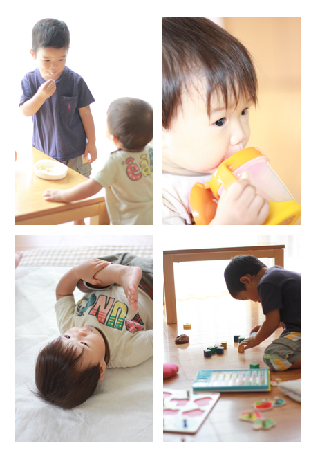 赤ちゃん写真　子ども写真　家族写真　出張撮影　屋外　瀬戸市　豊田市　名古屋市