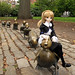 leading the mighty duckling army! posted by annaneko to Flickr