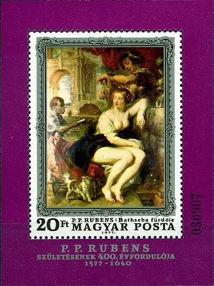 Aršík Maďarsko 1977, Peter Paul Rubens