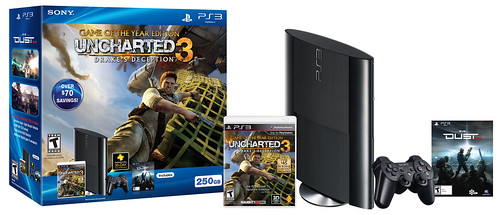 PS3 super slim uncharted 3 bundle