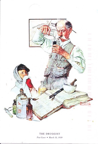 Norman Rockwell The Druggist