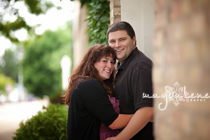 green bay depere wi engagement portrait pictures