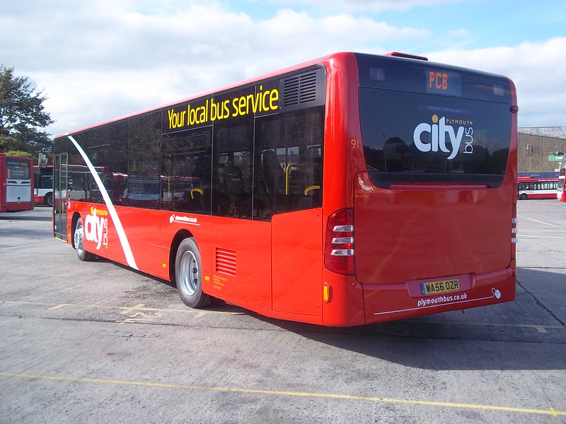Plymouth Citybus 091 WA56OZR