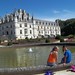 Hannah and friend at Chenonceau