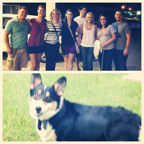Sept 6, 2012 - birthday(s) dinner at ShoGun! and feeling a little sentimental since a coworker lost her doggie yesterday