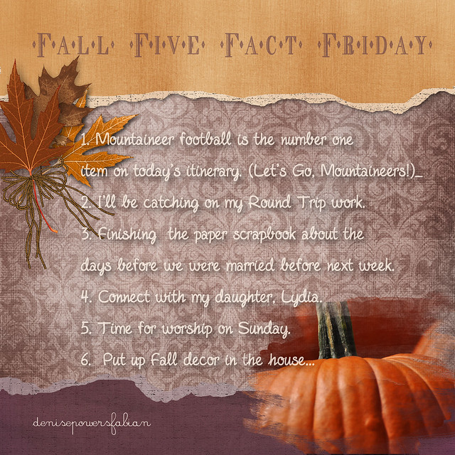 Fall 5 Five Fact Friday