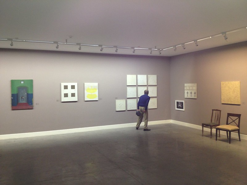 Installation view of Georgian artists of the 80s and 90s