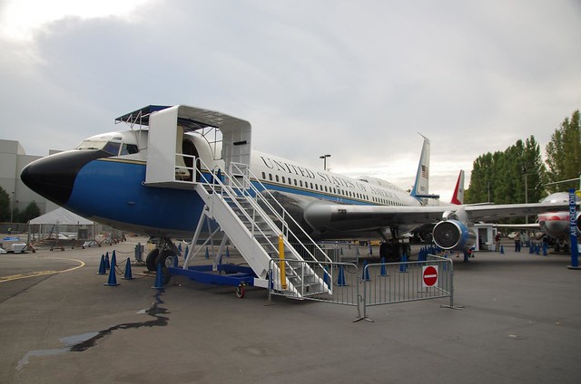 Airforce One VC-137B - modified Boeing 707 - Museum of Flight, Seattle