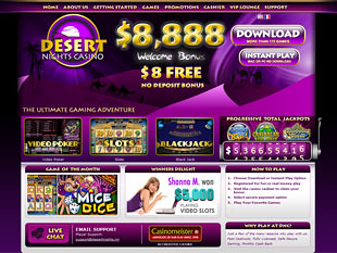 Desert Nights Casino Home