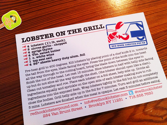 red hook lobster pound - LOBSTER ON THE GRILL RECIPE