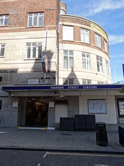Warren Street Station Entrance
